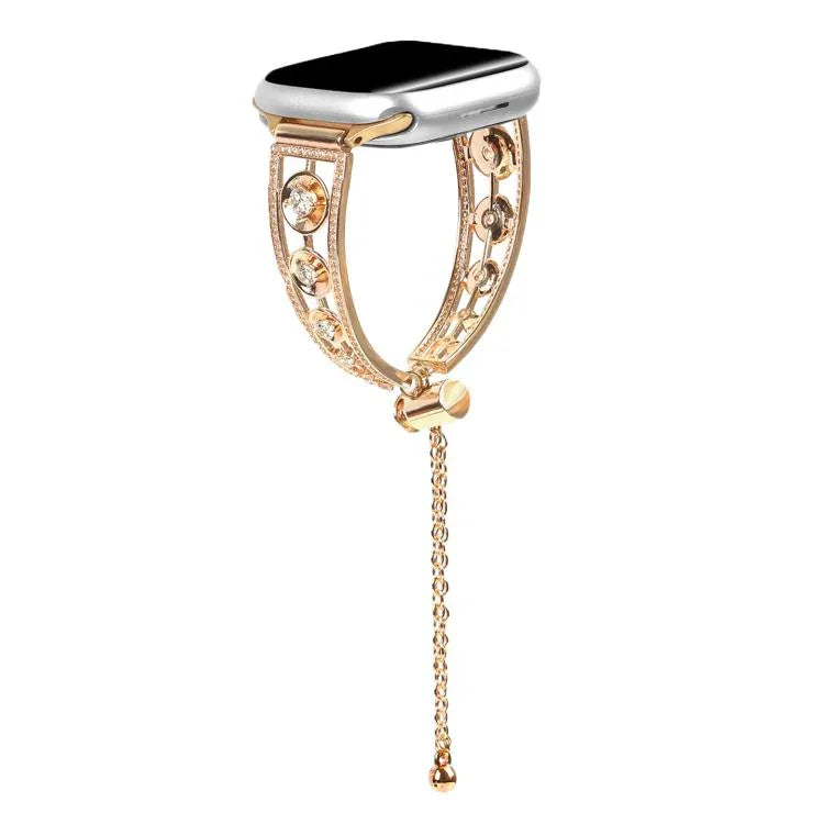 Dây đồng hồ kim loại Zirconium Sao Bạch Kim, Dành cho Apple Watch 46mm / 49mm / 45mm / 44mm, Dành cho Apple Watch 42mm / 41mm / 40mm / 38mm