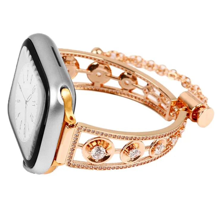 Dây đồng hồ kim loại Zirconium Sao Bạch Kim, Dành cho Apple Watch 46mm / 49mm / 45mm / 44mm, Dành cho Apple Watch 42mm / 41mm / 40mm / 38mm