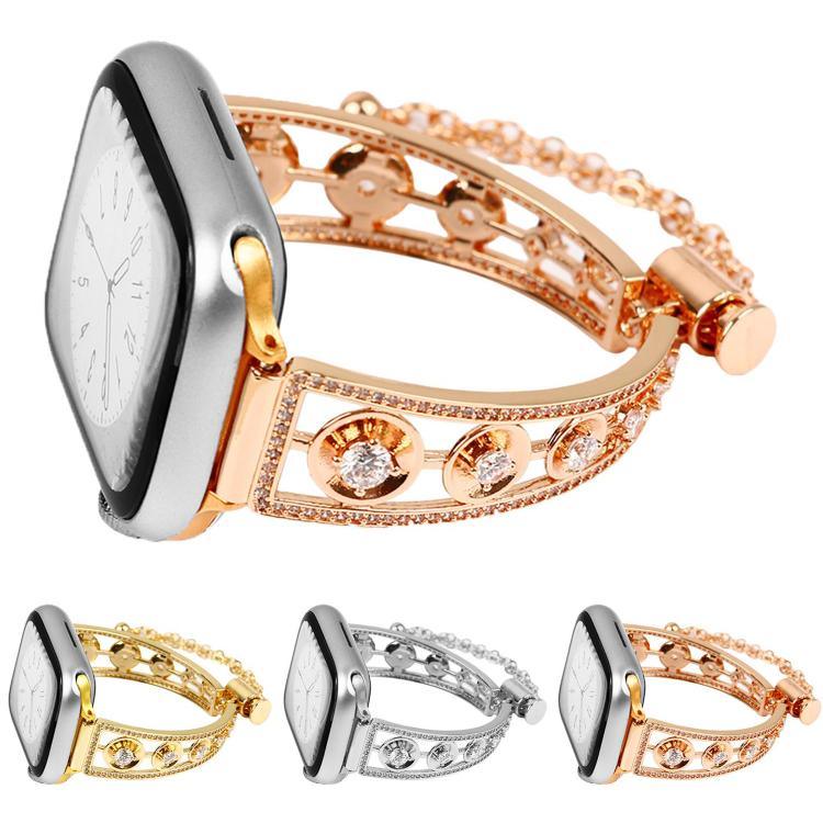 Dây đồng hồ kim loại Zirconium Sao Bạch Kim, Dành cho Apple Watch 46mm / 49mm / 45mm / 44mm, Dành cho Apple Watch 42mm / 41mm / 40mm / 38mm