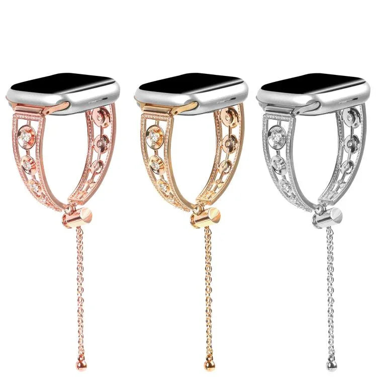 Dây đồng hồ kim loại Zirconium Sao Bạch Kim, Dành cho Apple Watch 46mm / 49mm / 45mm / 44mm, Dành cho Apple Watch 42mm / 41mm / 40mm / 38mm