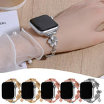Dây đồng hồ hợp kim chuỗi cỏ bốn lá, Dành cho Apple Watch 46mm / 49mm / 45mm / 44mm, Dành cho Apple Watch 42mm / 41mm / 40mm / 38mm