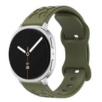 Dây Đeo Đồng Hồ Silicone Khóa Bướm Báo Lõm, Cho Samsung Galaxy Watch8 / Watch8 Classic