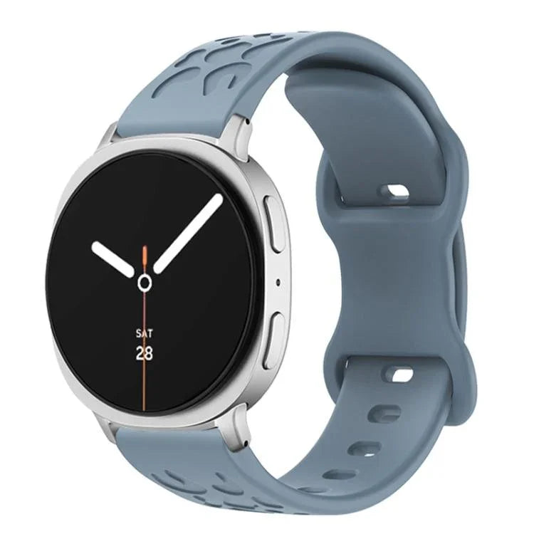 Dây Đeo Đồng Hồ Silicone Khóa Bướm Báo Lõm, Cho Samsung Galaxy Watch8 / Watch8 Classic