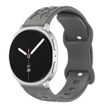 Dây Đeo Đồng Hồ Silicone Khóa Bướm Báo Lõm, Cho Samsung Galaxy Watch8 / Watch8 Classic