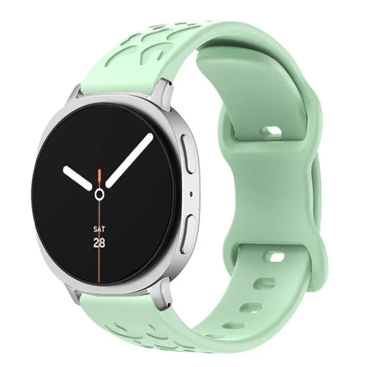 Dây Đeo Đồng Hồ Silicone Khóa Bướm Báo Lõm, Cho Samsung Galaxy Watch8 / Watch8 Classic