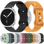 Dây Đeo Đồng Hồ Silicone Khóa Bướm Báo Lõm, Cho Samsung Galaxy Watch8 / Watch8 Classic