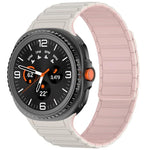 Tri-beads Magnetic Silicone Watch Band, For Samsung Galaxy Watch8 / Watch8 Classic