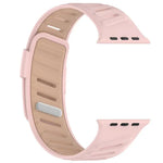 Dây đồng hồ silicone hai màu thoáng khí khóa chéo, Dành cho Apple Watch 46mm / 49mm / 45mm / 44mm