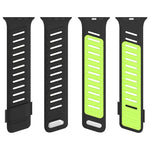 Dây đồng hồ silicone hai màu thoáng khí khóa chéo, Dành cho Apple Watch 46mm / 49mm / 45mm / 44mm