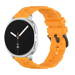 Dây Đeo Đồng Hồ Silicone Đuôi Tròn Khóa Đen, Cho Samsung Galaxy Watch8 / Watch8 Classic