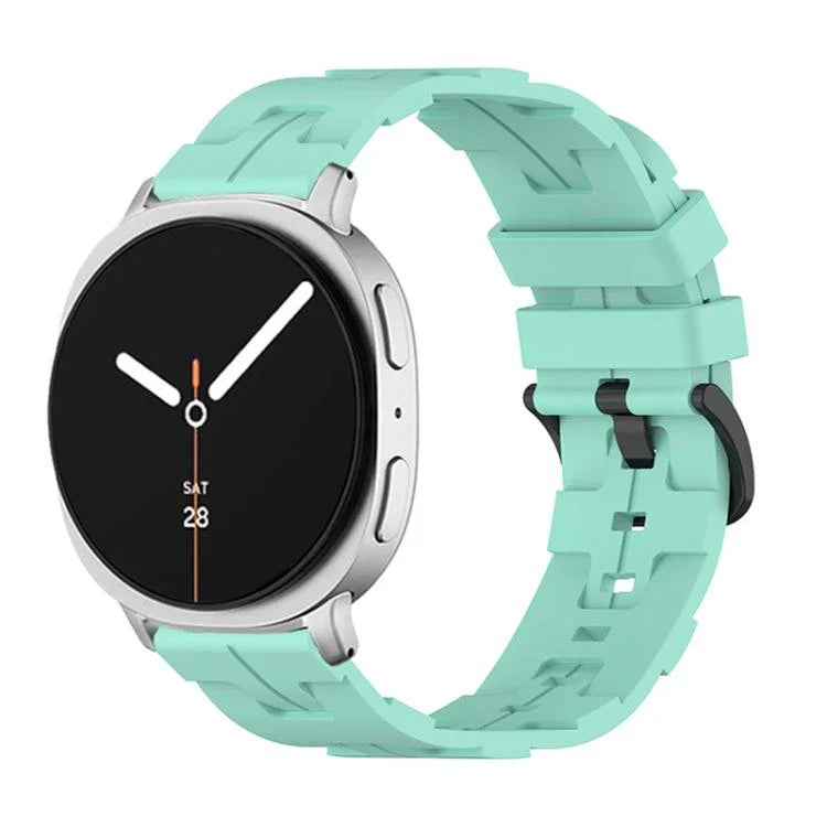 Dây Đeo Đồng Hồ Silicone Đuôi Tròn Khóa Đen, Cho Samsung Galaxy Watch8 / Watch8 Classic