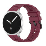 Dây Đeo Đồng Hồ Silicone Đuôi Tròn Khóa Đen, Cho Samsung Galaxy Watch8 / Watch8 Classic