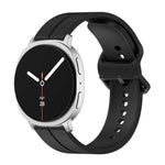 Dây Đeo Đồng Hồ Silicone Rãnh Khóa Màu Sắc, Cho Samsung Galaxy Watch8 / Watch8 Classic