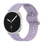 Dây Đeo Đồng Hồ Silicone Rãnh Khóa Màu Sắc, Cho Samsung Galaxy Watch8 / Watch8 Classic