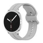 Dây Đeo Đồng Hồ Silicone Rãnh Khóa Màu Sắc, Cho Samsung Galaxy Watch8 / Watch8 Classic