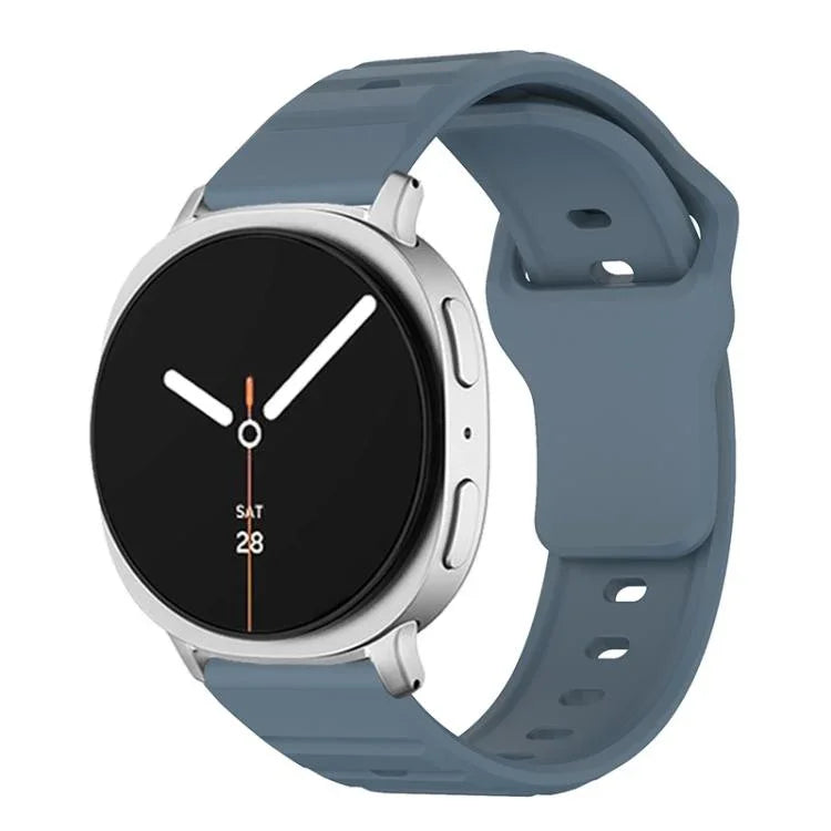 Dây Đeo Đồng Hồ Silicone Khóa Đinh Hình Sóng, Cho Samsung Galaxy Watch8 / Watch8 Classic