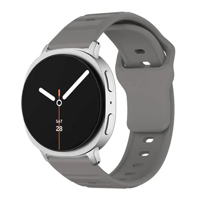 Dây Đeo Đồng Hồ Silicone Khóa Đinh Hình Sóng, Cho Samsung Galaxy Watch8 / Watch8 Classic