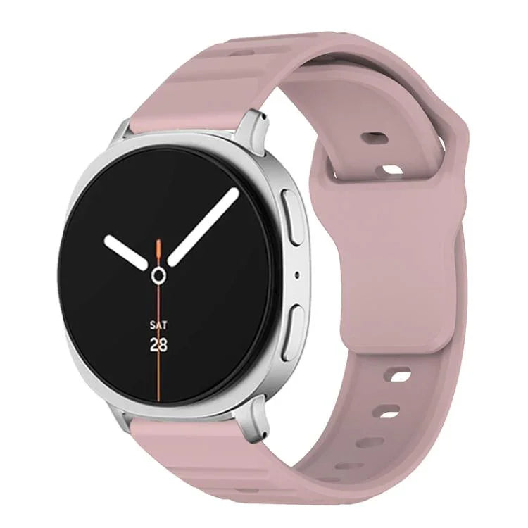 Dây Đeo Đồng Hồ Silicone Khóa Đinh Hình Sóng, Cho Samsung Galaxy Watch8 / Watch8 Classic