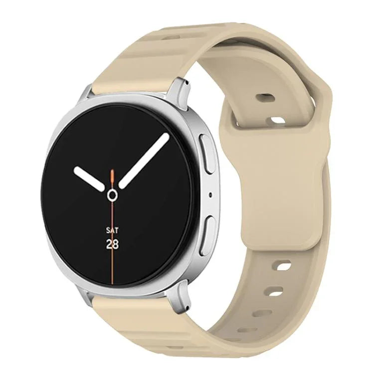 Dây Đeo Đồng Hồ Silicone Khóa Đinh Hình Sóng, Cho Samsung Galaxy Watch8 / Watch8 Classic