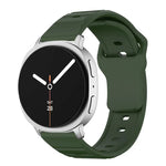 Dây Đeo Đồng Hồ Silicone Khóa Đinh Hình Sóng, Cho Samsung Galaxy Watch8 / Watch8 Classic