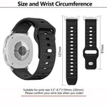 Dây Đeo Đồng Hồ Silicone Khóa Đinh Hình Sóng, Cho Samsung Galaxy Watch8 / Watch8 Classic