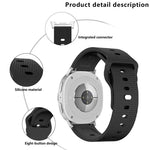 Dây Đeo Đồng Hồ Silicone Khóa Đinh Chấm Tròn, Cho Samsung Galaxy Watch8 / Watch8 Classic