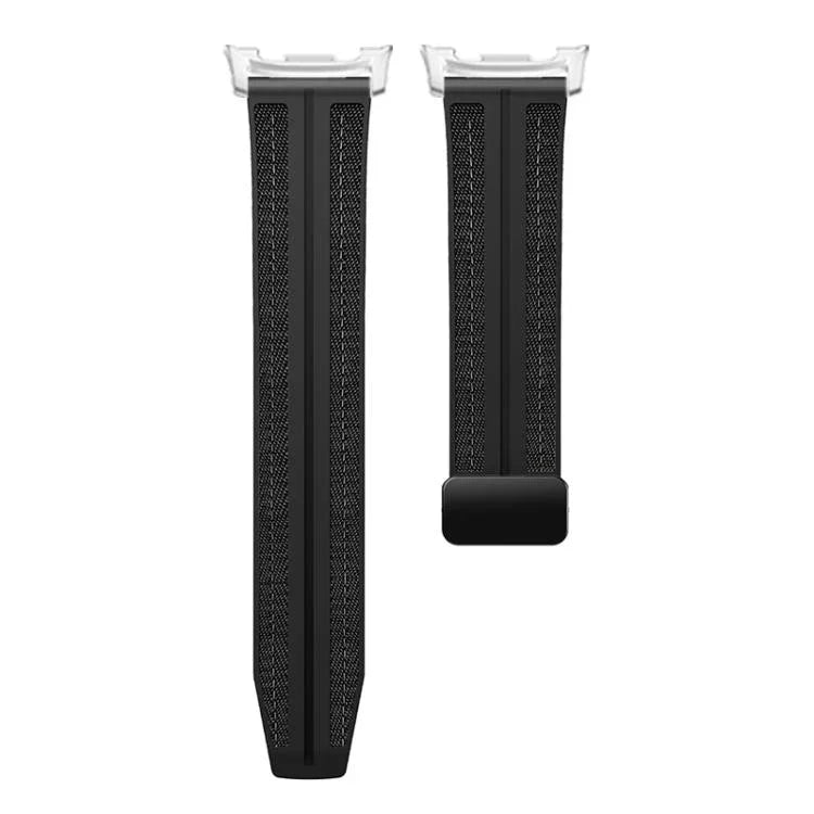 Dây Đeo Đồng Hồ Nylon Silicone Kết Hợp Khóa Gập Nam Châm, Cho Samsung Galaxy Watch8 / Watch8 Classic
