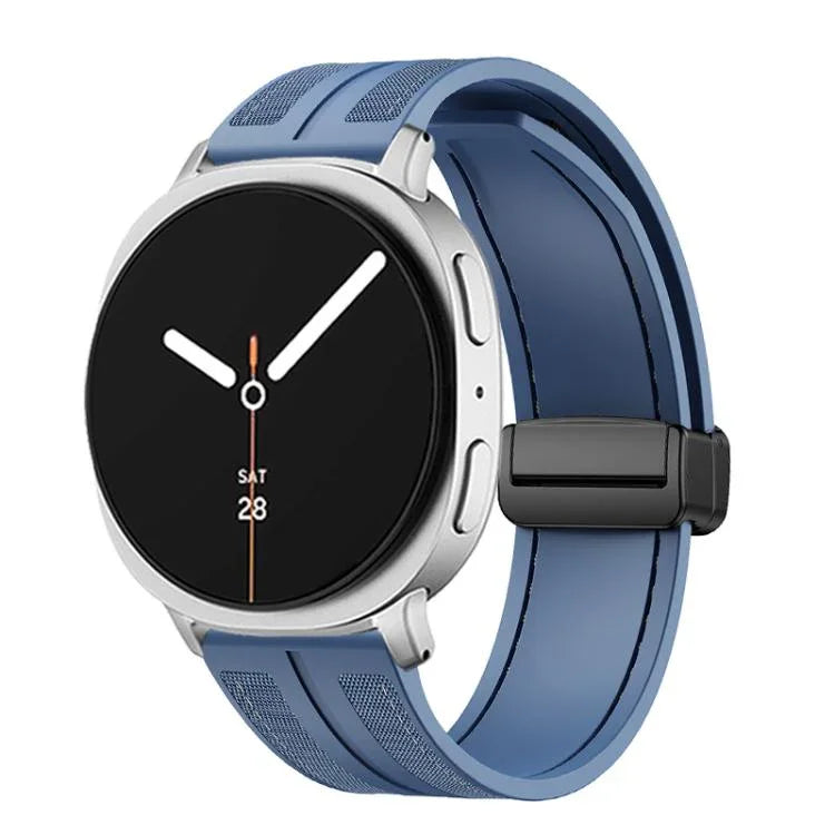 Dây Đeo Đồng Hồ Nylon Silicone Kết Hợp Khóa Gập Nam Châm, Cho Samsung Galaxy Watch8 / Watch8 Classic