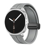 Dây Đeo Đồng Hồ Nylon Silicone Kết Hợp Khóa Gập Nam Châm, Cho Samsung Galaxy Watch8 / Watch8 Classic