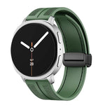 Dây Đeo Đồng Hồ Nylon Silicone Kết Hợp Khóa Gập Nam Châm, Cho Samsung Galaxy Watch8 / Watch8 Classic
