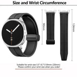 Dây Đeo Đồng Hồ Nylon Silicone Kết Hợp Khóa Gập Nam Châm, Cho Samsung Galaxy Watch8 / Watch8 Classic