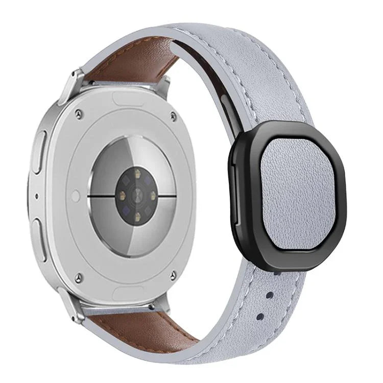 Dây Đeo Đồng Hồ Da Khóa Thật Gập Nam Châm, Cho Samsung Galaxy Watch8 / Watch8 Classic