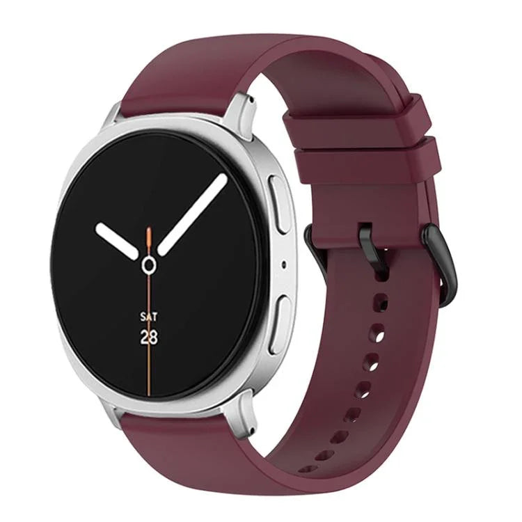Round Tail Silicone Watch Band, For Samsung Galaxy Watch8 / Watch8 Classic