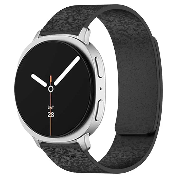 Dây Đeo Đồng Hồ Silicone Nam Châm Vân Gỗ Mây, Cho Samsung Galaxy Watch8 / Watch8 Classic