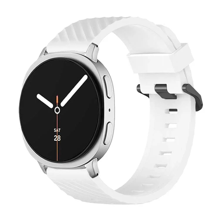 Dây Đeo Đồng Hồ Silicone Khóa Đen Màu Vân Thông, Cho Samsung Galaxy Watch8 / Watch8 Classic