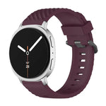 Dây Đeo Đồng Hồ Silicone Khóa Đen Màu Vân Thông, Cho Samsung Galaxy Watch8 / Watch8 Classic