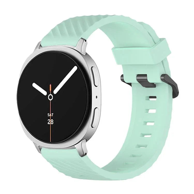 Dây Đeo Đồng Hồ Silicone Khóa Đen Màu Vân Thông, Cho Samsung Galaxy Watch8 / Watch8 Classic