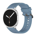 Dây Đeo Đồng Hồ Silicone Khóa Đen Màu Vân Thông, Cho Samsung Galaxy Watch8 / Watch8 Classic