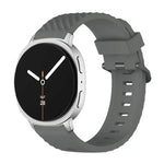 Dây Đeo Đồng Hồ Silicone Khóa Đen Màu Vân Thông, Cho Samsung Galaxy Watch8 / Watch8 Classic