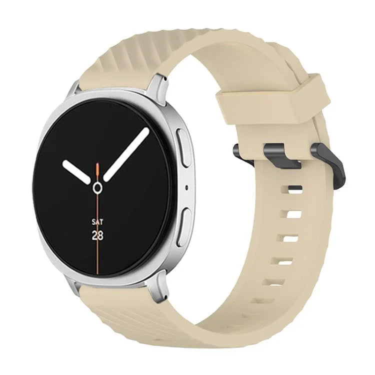 Dây Đeo Đồng Hồ Silicone Khóa Đen Màu Vân Thông, Cho Samsung Galaxy Watch8 / Watch8 Classic