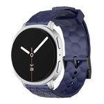 Dây Đeo Đồng Hồ Silicone Màu Đơn Vân Bóng Đá, Cho Samsung Galaxy Watch8 / Watch8 Classic