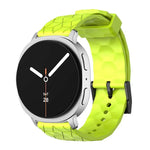 Dây Đeo Đồng Hồ Silicone Màu Đơn Vân Bóng Đá, Cho Samsung Galaxy Watch8 / Watch8 Classic