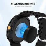 Ốp Mềm TPU Mạ Điện 2 trong 1 ENKAY Hat-Prince Kèm Miếng Dán Mềm PMMA Bao Phủ Toàn Diện, Cho Samsung Galaxy Watch8 Classic 46mm