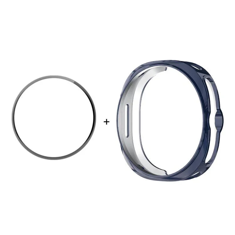 Ốp Mềm TPU Mạ Điện 2 trong 1 ENKAY Hat-Prince Kèm Miếng Dán Mềm PMMA Bao Phủ Toàn Diện, Cho Samsung Galaxy Watch8 Classic 46mm