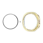 Ốp Đồng Hồ PC Kim Cương ENKAY Hat-Prince Kèm Miếng Dán Mềm PMMA Bao Phủ Toàn Diện, Cho Samsung Galaxy Watch8 44mm, Cho Samsung Galaxy Watch8 40mm