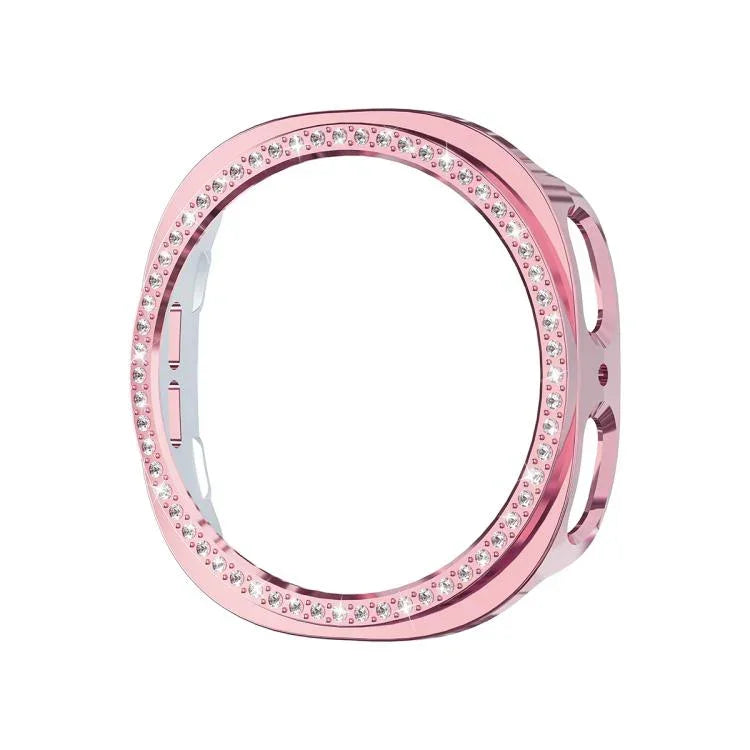 Ốp Đồng Hồ PC Kim Cương ENKAY Hat-Prince Kèm Miếng Dán Mềm PMMA Bao Phủ Toàn Diện, Cho Samsung Galaxy Watch8 44mm, Cho Samsung Galaxy Watch8 40mm
