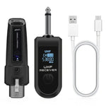 K1 Bộ chuyển đổi micro động cầm tay có dây sang không dây, 1 bộ phát + 1 bộ thu, 1 bộ phát + 1 bộ thu