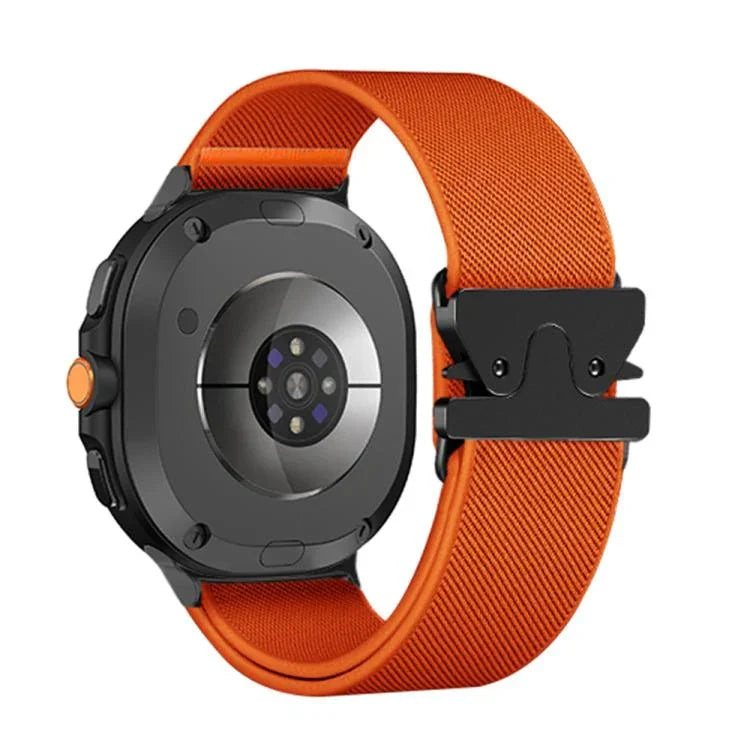 Parachute Buckle Stretch Nylon Watch Band, For Samsung Galaxy Watch8 / Watch8 Classic