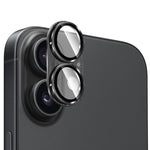 Kính cường lực ENKAY chống phản chiếu bảo vệ ống kính camera hợp kim nhôm xước, dành cho iPhone 17