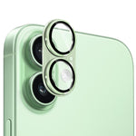 Kính cường lực ENKAY chống phản chiếu bảo vệ ống kính camera hợp kim nhôm xước, dành cho iPhone 17